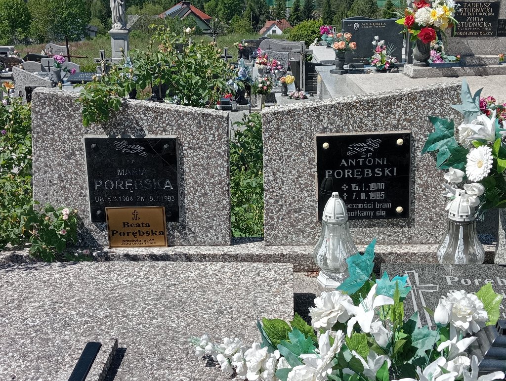 Franciszek Porębski 1928 Stryszów - Grobonet - Wyszukiwarka osób pochowanych