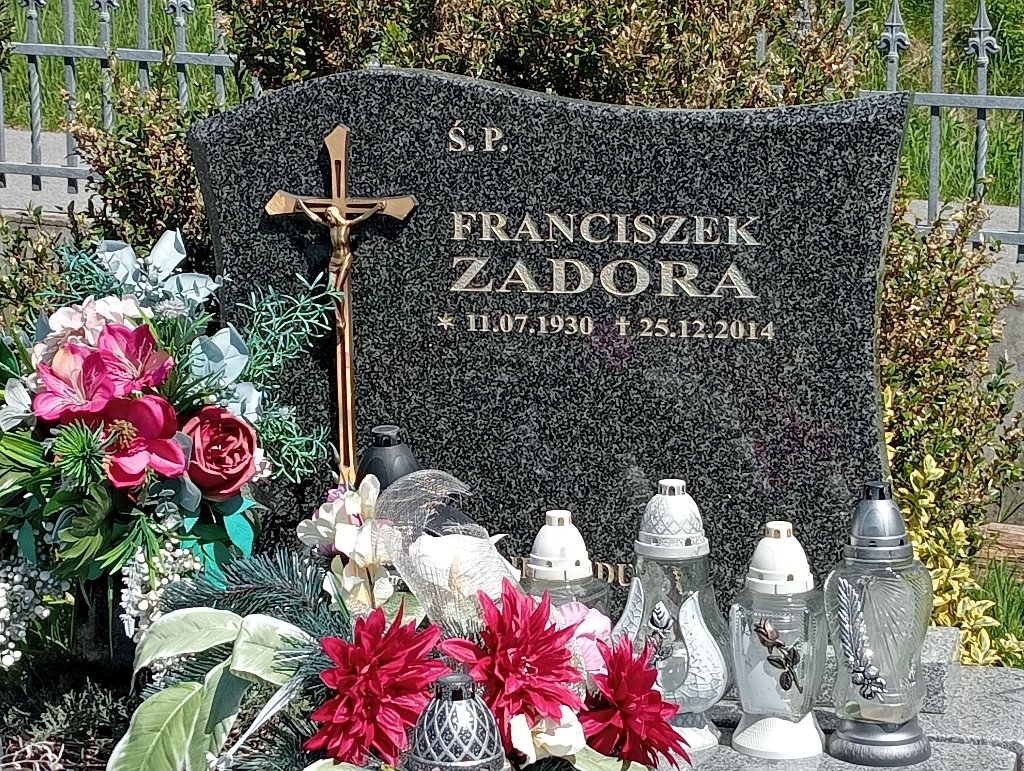 Franciszek Zadora 1930 Stryszów - Grobonet - Wyszukiwarka osób pochowanych