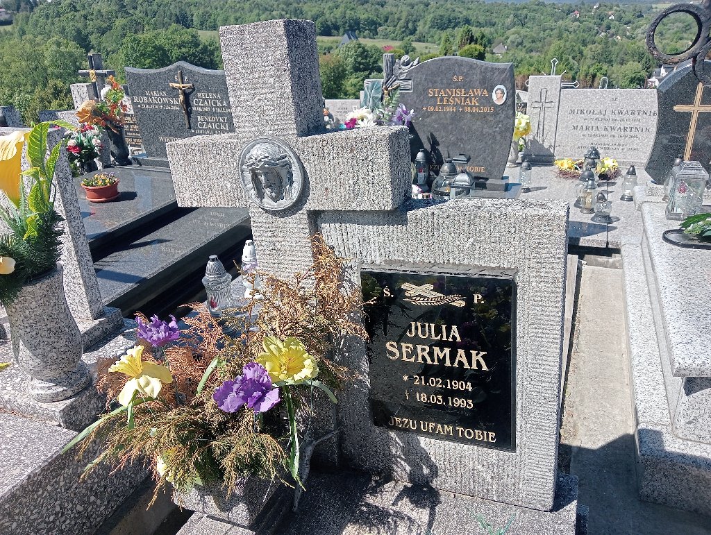 Józef Sermak 1896 Stryszów - Grobonet - Wyszukiwarka osób pochowanych