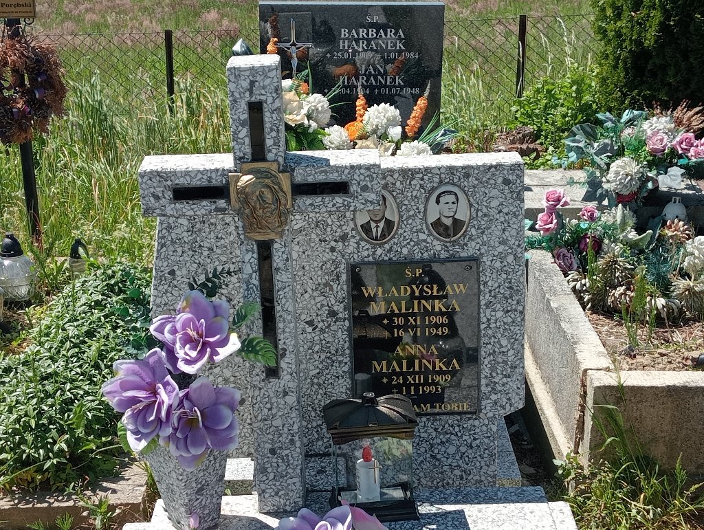 Anna Malinka 1909 Stryszów - Grobonet - Wyszukiwarka osób pochowanych