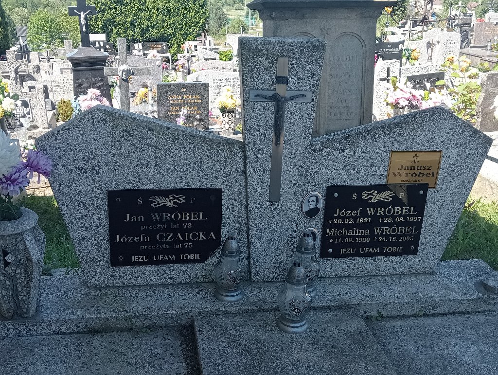 Michalina Wróbel 1920 Stryszów - Grobonet - Wyszukiwarka osób pochowanych