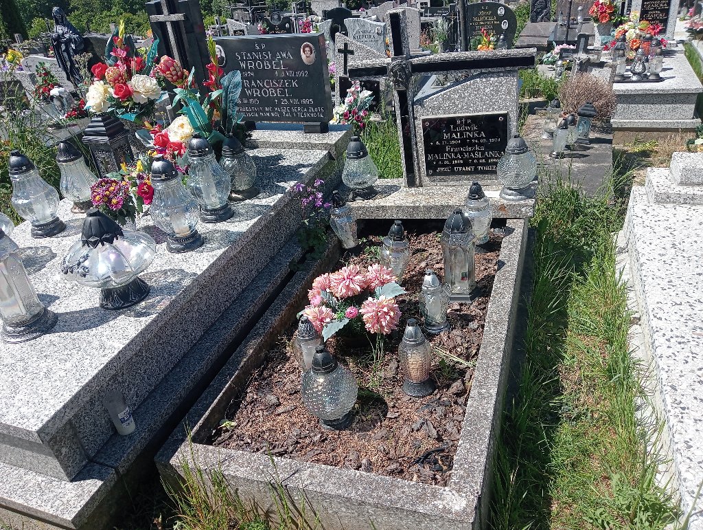 Grób Franciszka Maślanka