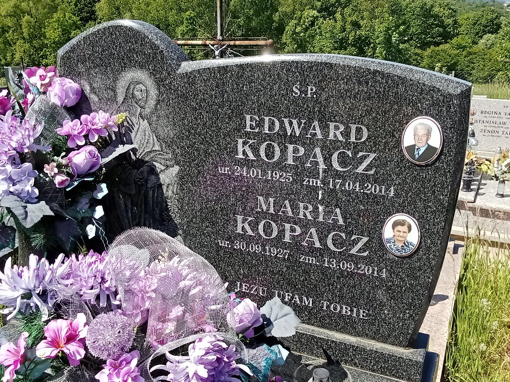 Maria Kopacz 1927 Stryszów - Grobonet - Wyszukiwarka osób pochowanych